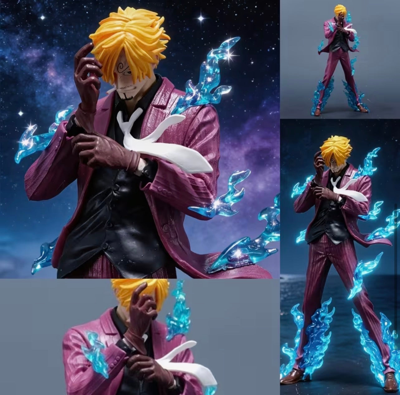 One Piece: Sanji using Ifrit Jambe