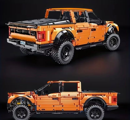 4x4 Off-Road Pickup Building Blocks Set – 1100 Pieces