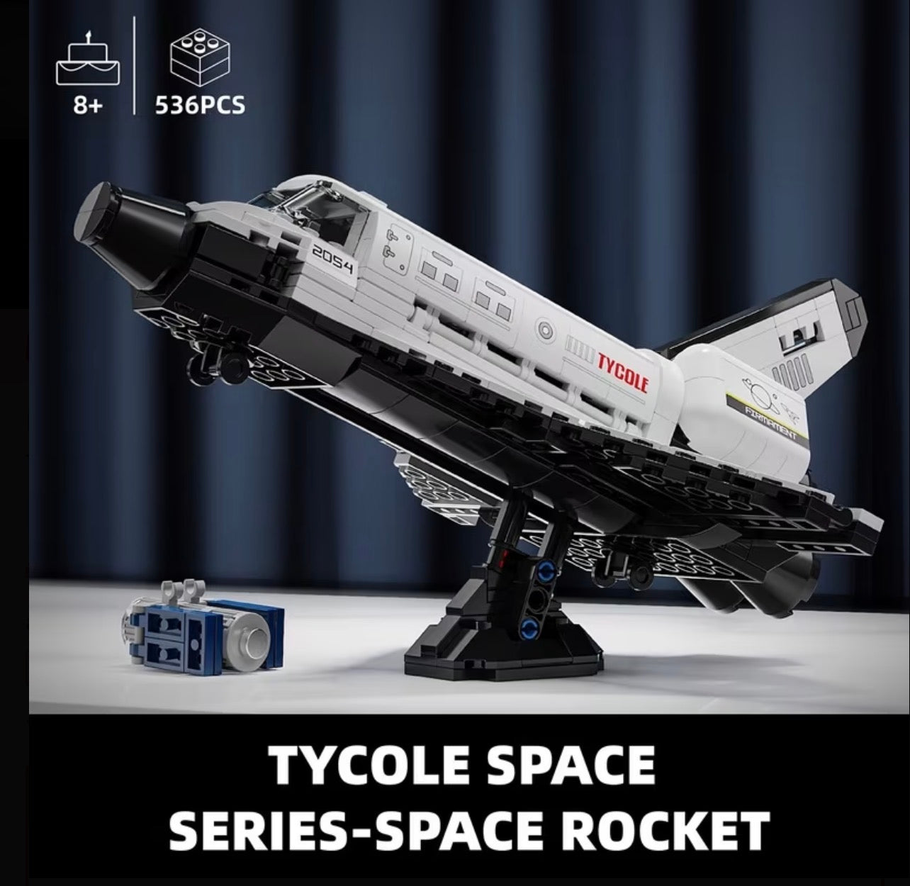 Space Shuttle Building Blocks Set – 536 Pieces