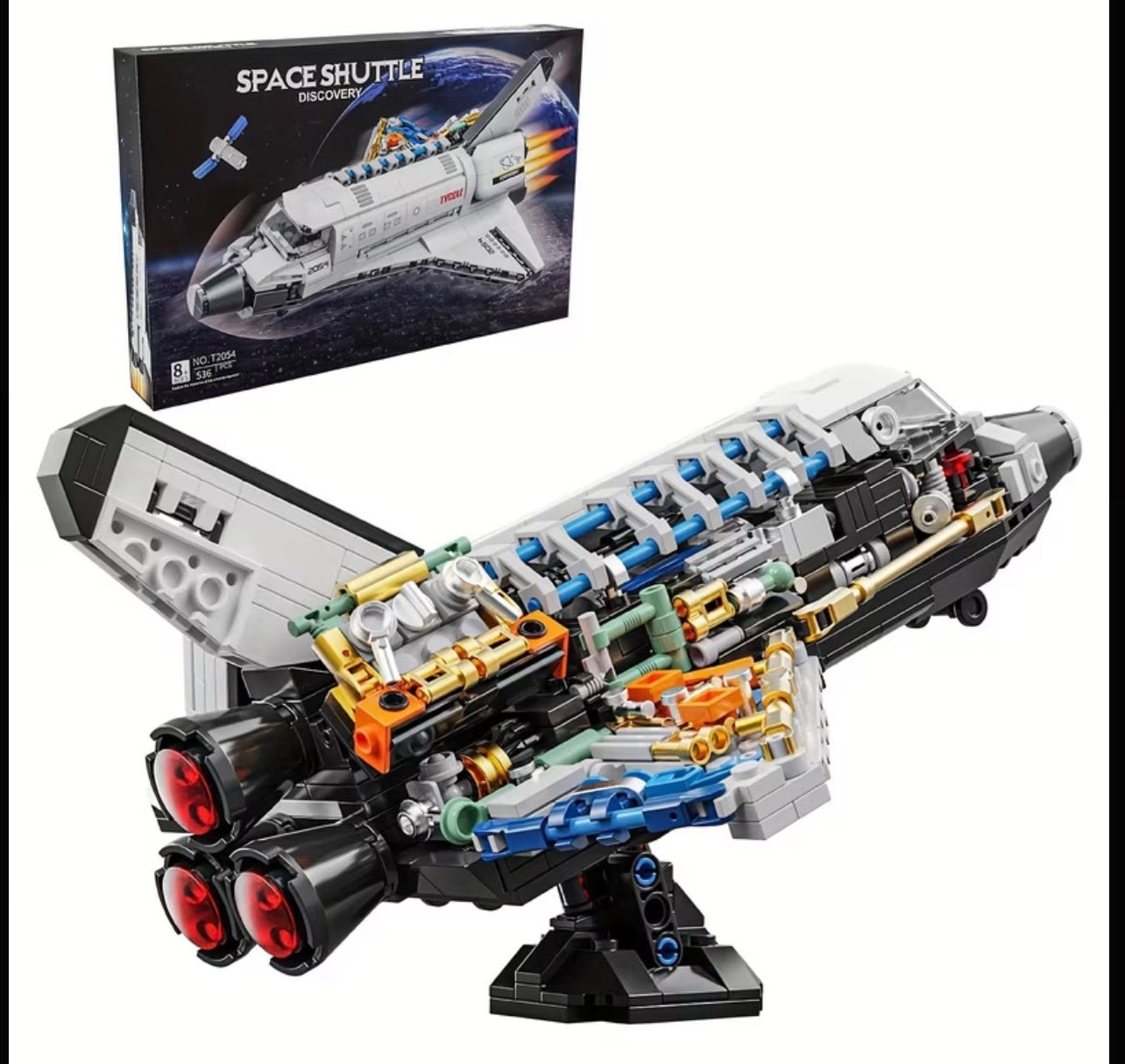 Space Shuttle Building Blocks Set – 536 Pieces