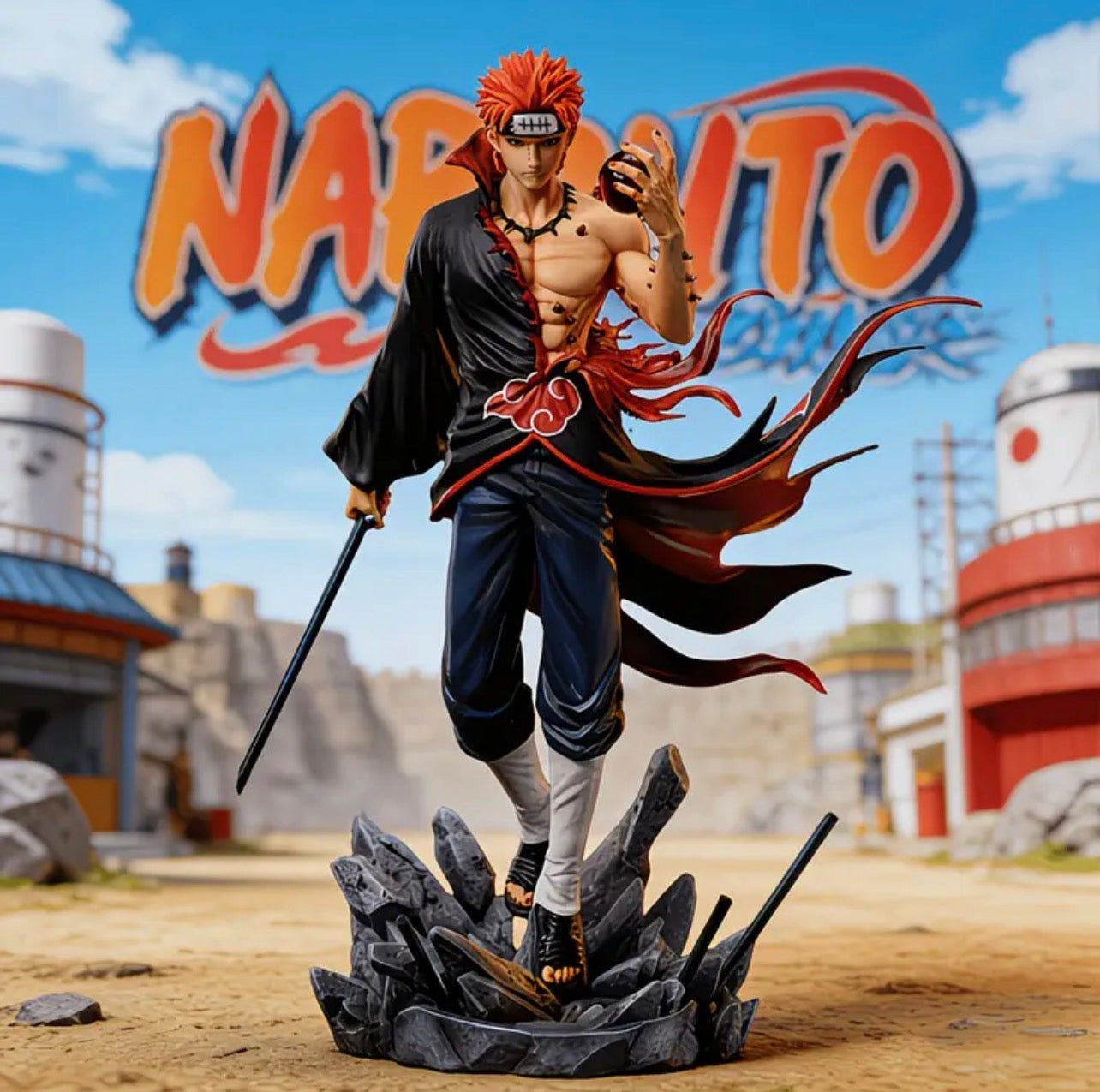Naruto Pain Battle Pose